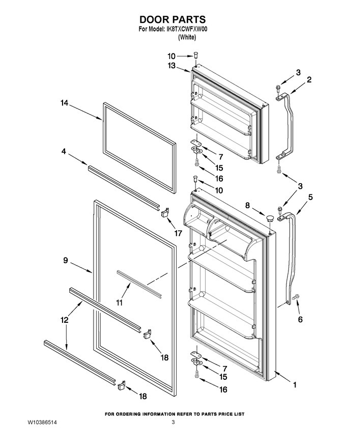 Diagram for IK8TXCWFXW00