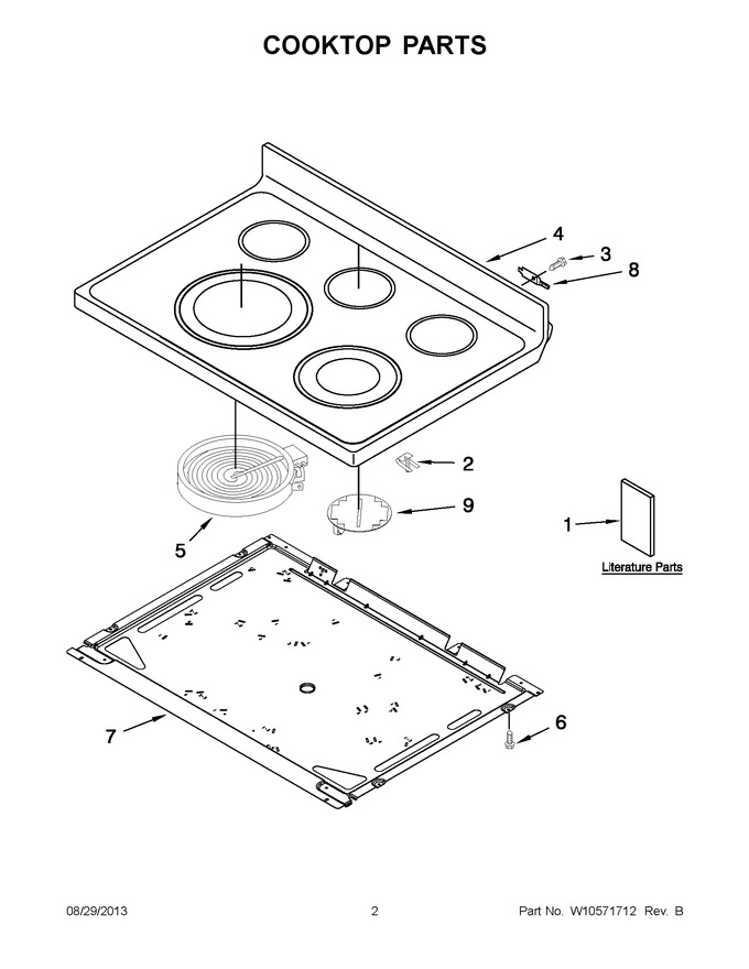Diagram for YWFE710H0BH0