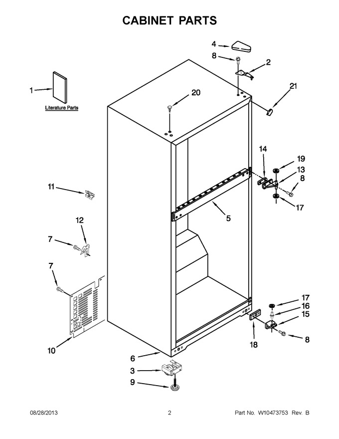 Diagram for W8RXCGFXS02