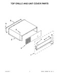 Diagram for 09 - Top Grille And Unit Cover Parts