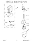 Diagram for 06 - Motor And Ice Container Parts