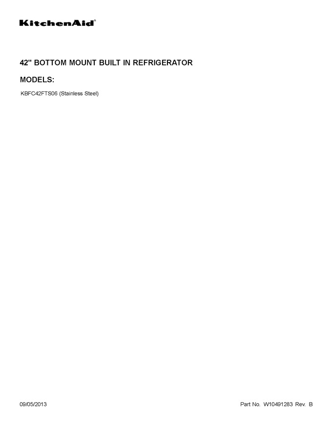 Diagram for KBFC42FTS06