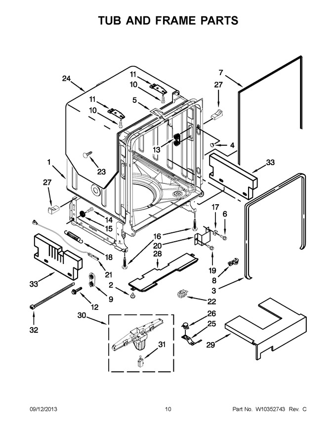 Diagram for KUDS30IXBL0