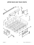 Diagram for 10 - Upper Rack And Track Parts