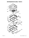 Diagram for 04 - Refrigerator Shelf Parts