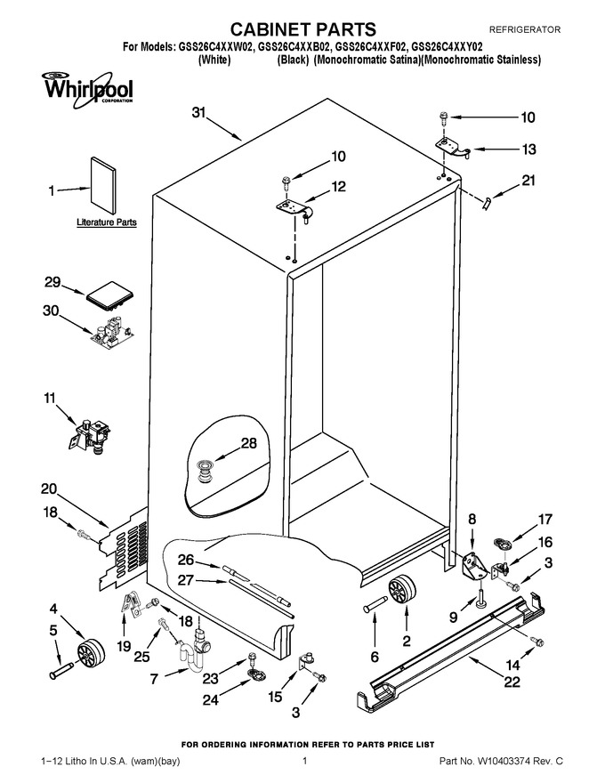 Diagram for GSS26C4XXY02