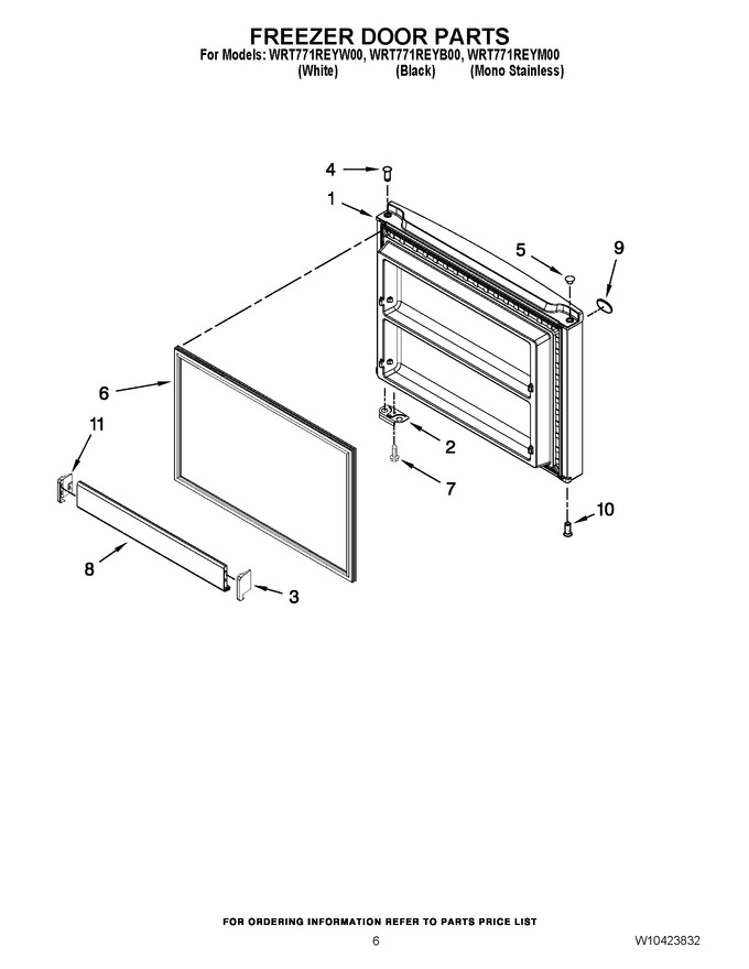 Diagram for WRT771REYB00