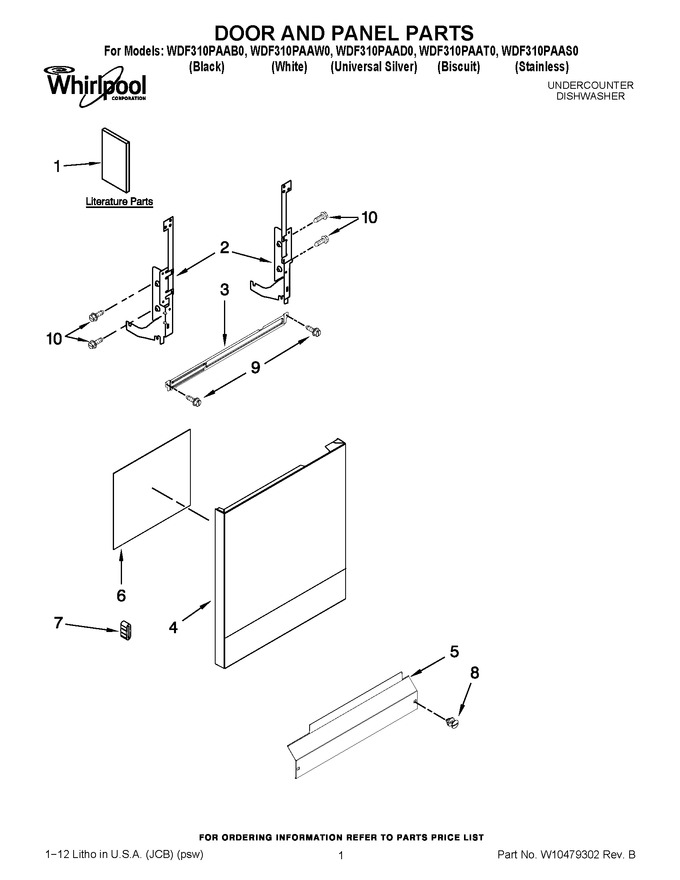 Diagram for WDF310PAAS0