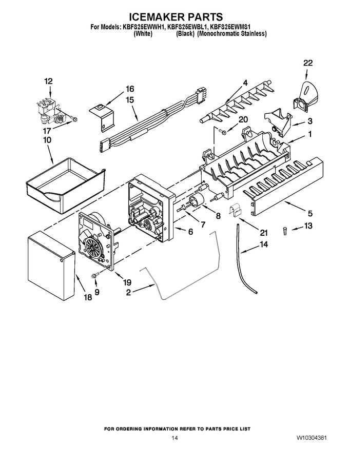 Diagram for KBFS25EWBL1