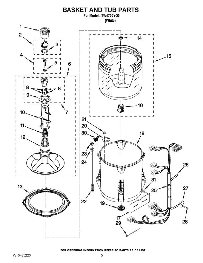 Diagram for ITW4700YQ0