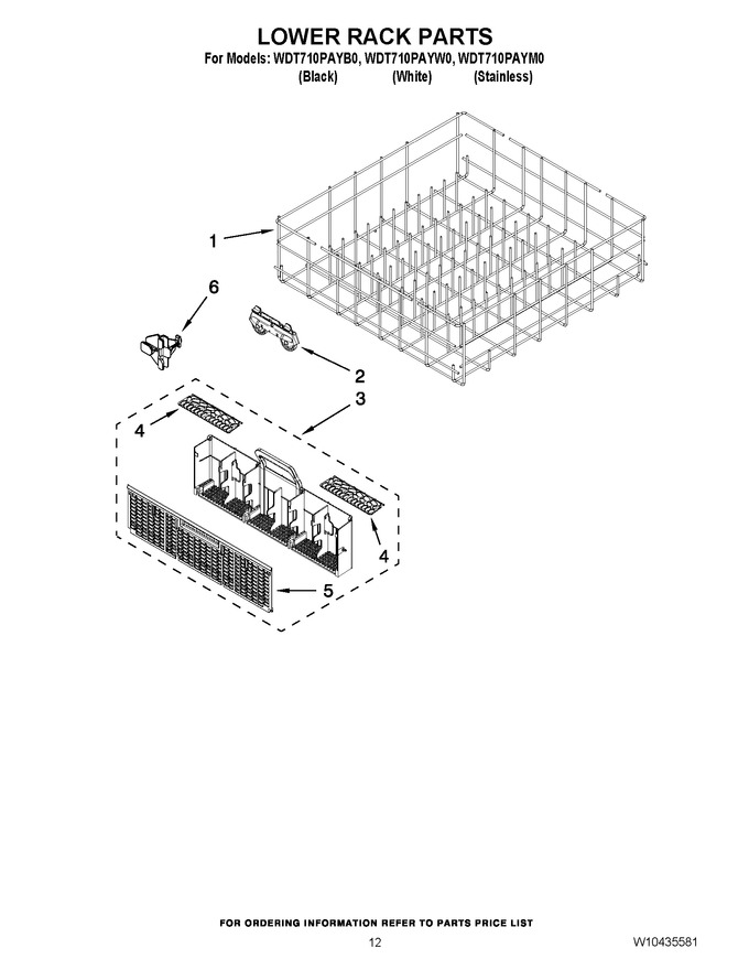 Diagram for WDT710PAYB0