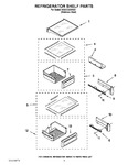 Diagram for 07 - Refrigerator Shelf Parts