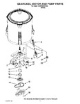 Diagram for 04 - Gearcase, Motor And Pump Parts