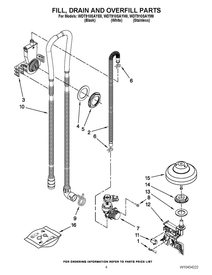 Diagram for WDT910SAYM0