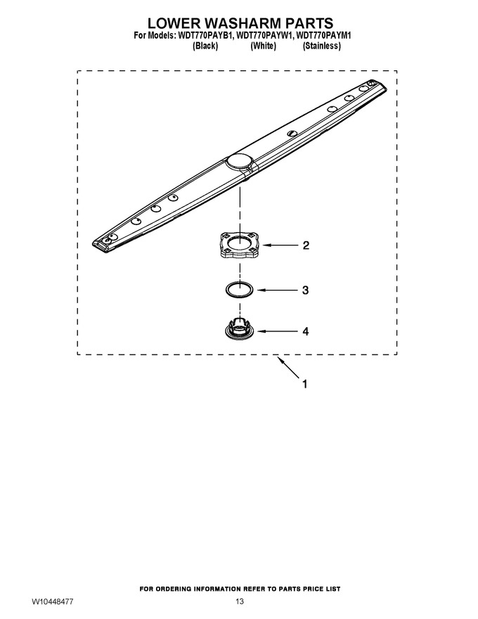 Diagram for WDT770PAYM1