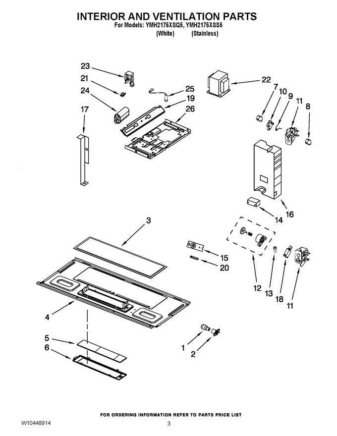 Diagram for YMH2175XSQ5