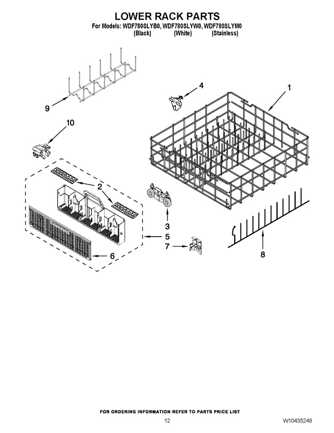 Diagram for WDF780SLYB0