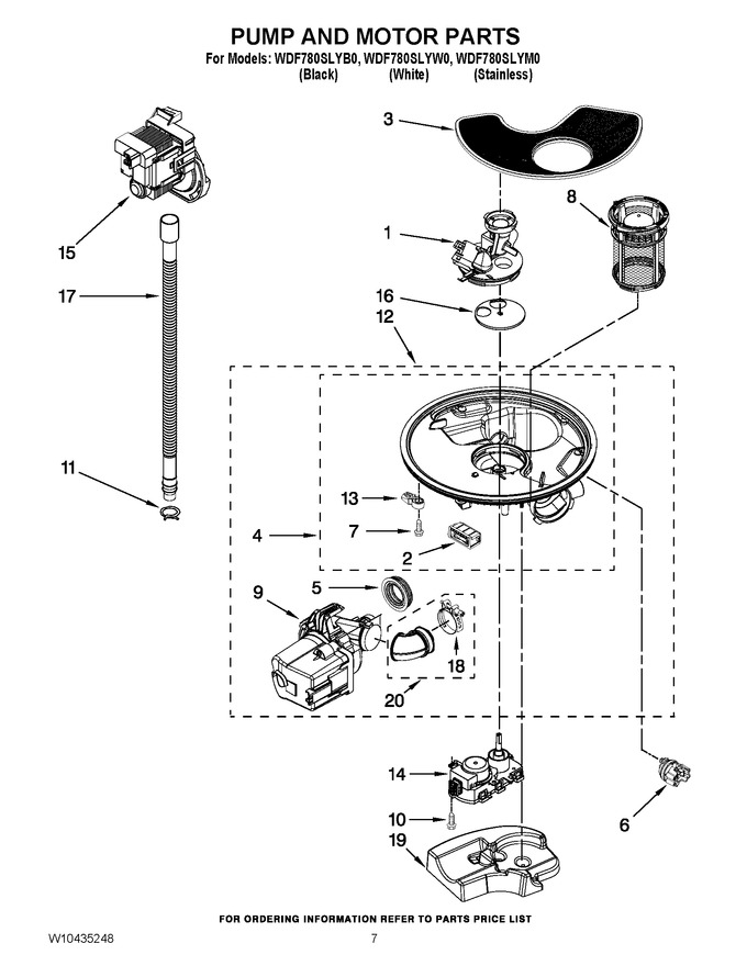 Diagram for WDF780SLYW0