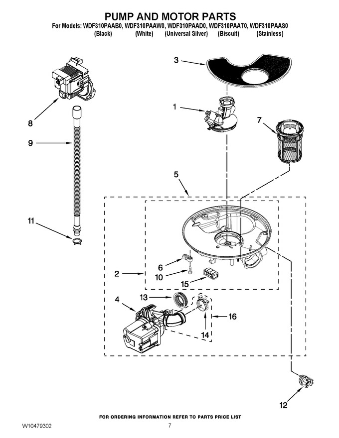 Diagram for WDF310PAAS0
