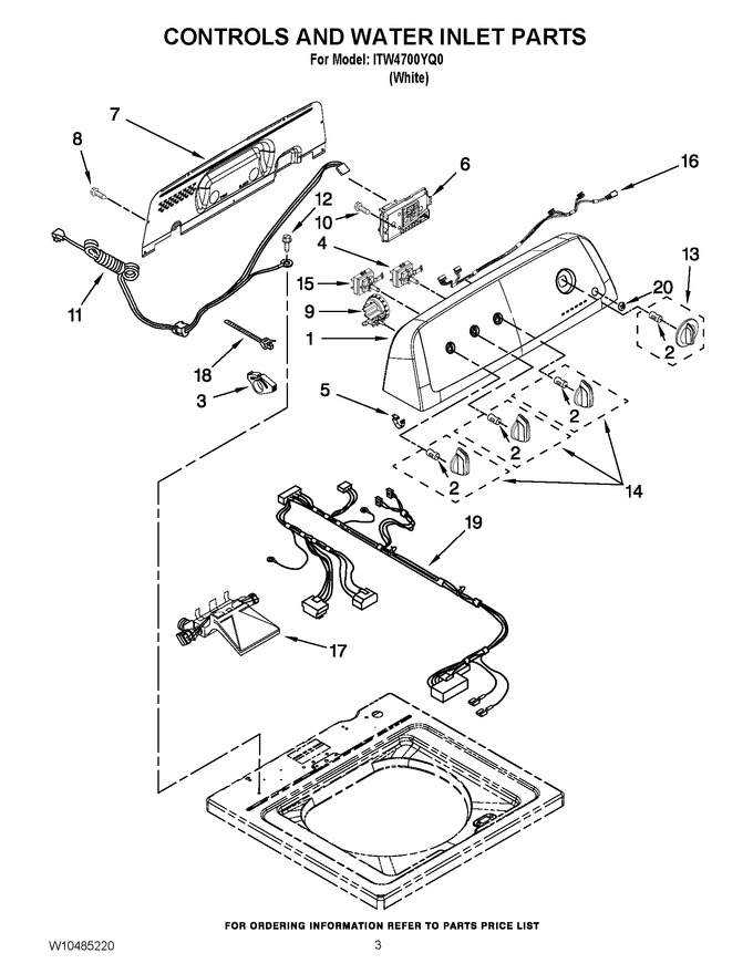 Diagram for ITW4700YQ0