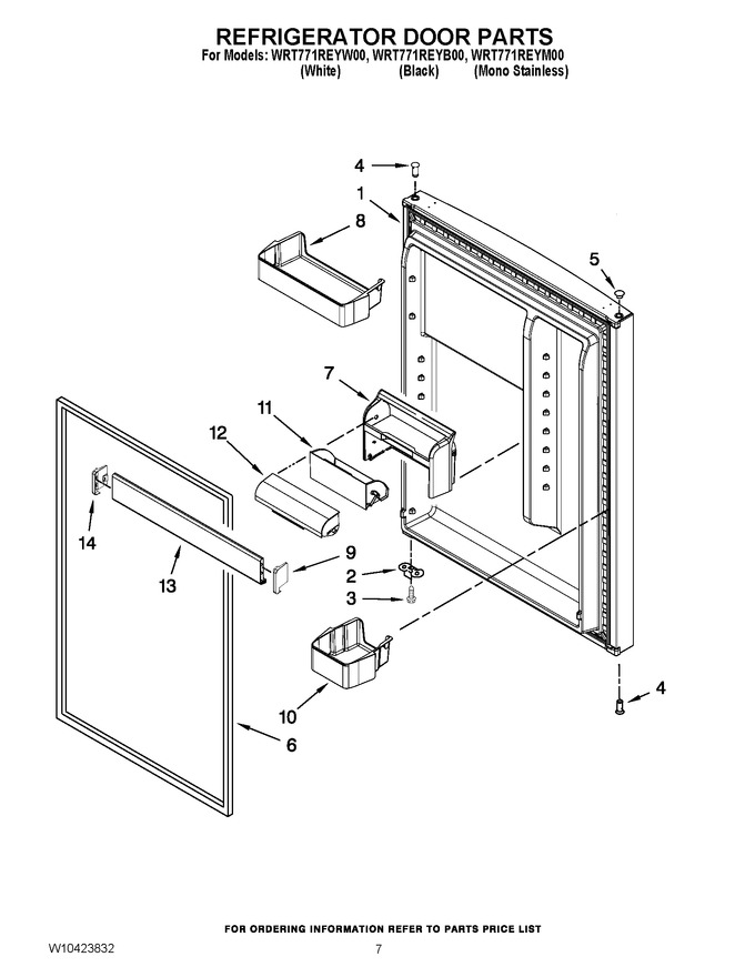 Diagram for WRT771REYB00