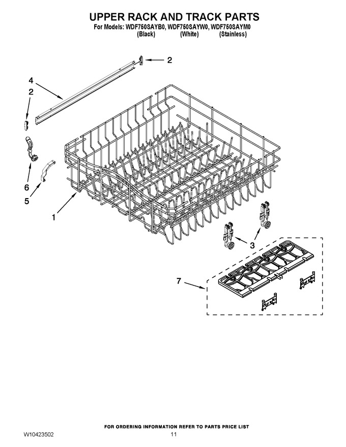 Diagram for WDF750SAYM0