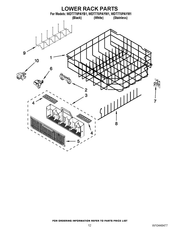 Diagram for WDT770PAYM1