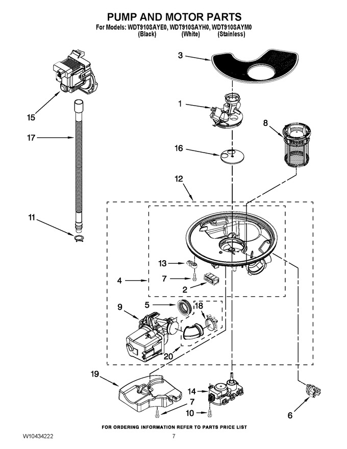 Diagram for WDT910SAYM0