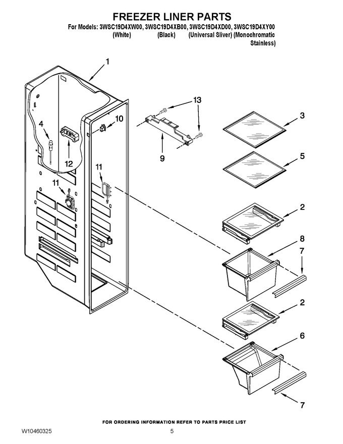 Diagram for 3WSC19D4XW00