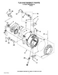 Diagram for 05 - Tub And Basket Parts