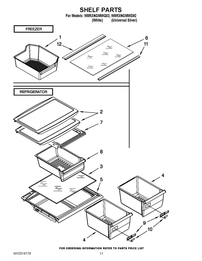 Diagram for W8RXNGMWD02