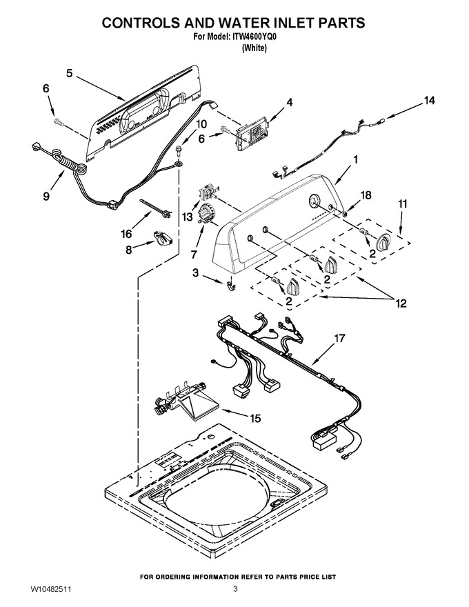 Diagram for ITW4600YQ0