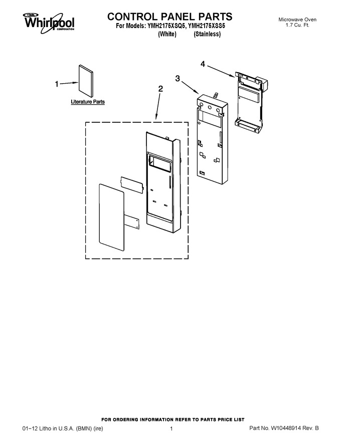 Diagram for YMH2175XSQ5
