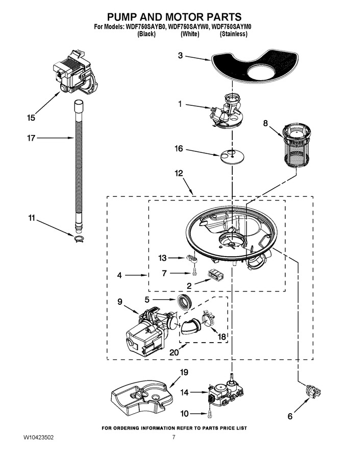 Diagram for WDF750SAYM0