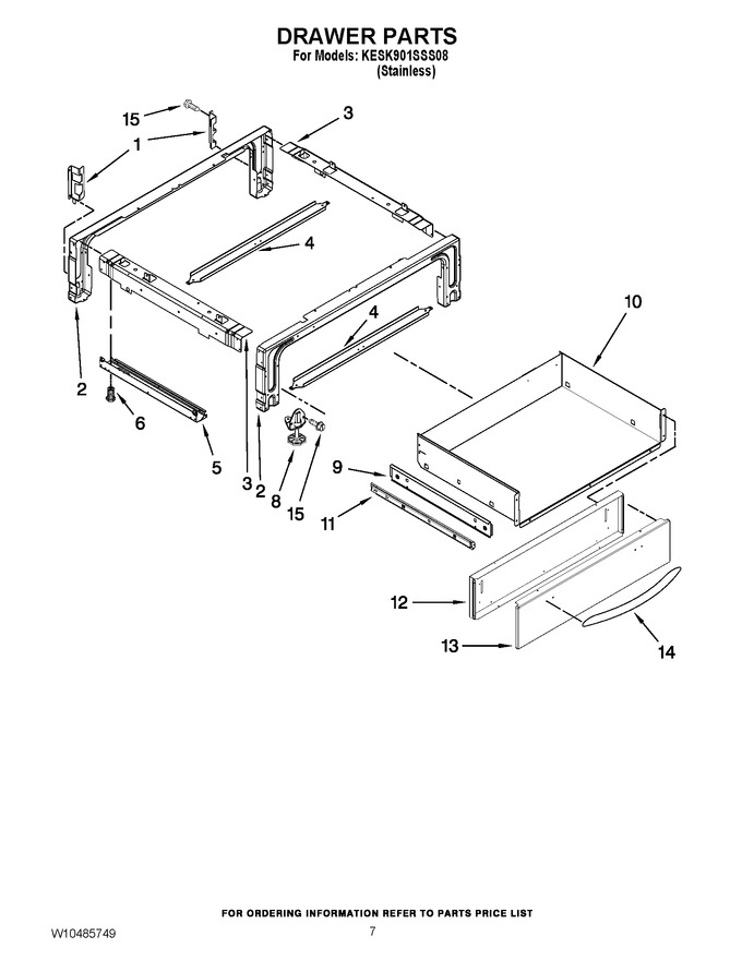 Diagram for KESK901SSS08