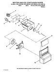 Diagram for 05 - Motor And Ice Container Parts