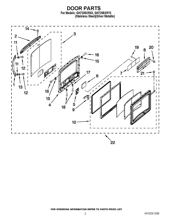 Diagram for GH7208XRS3