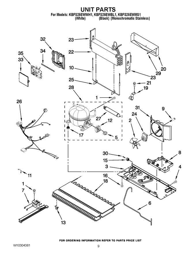 Diagram for KBFS25EWBL1