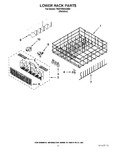 Diagram for 10 - Lower Rack Parts