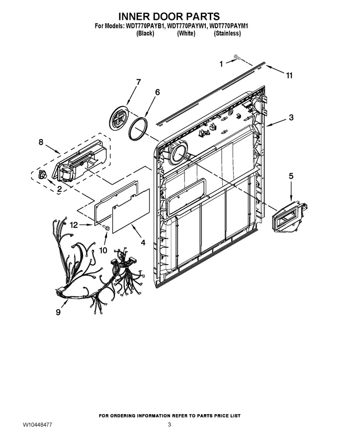 Diagram for WDT770PAYM1