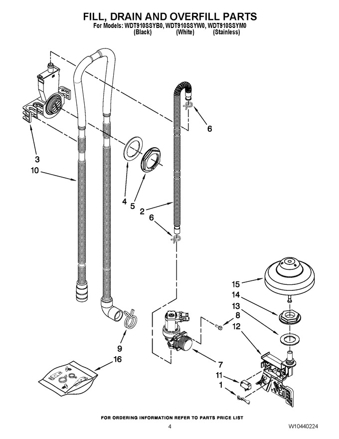Diagram for WDT910SSYB0