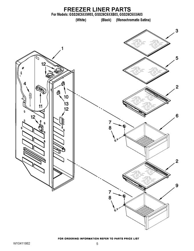 Diagram for GSS26C5XXW03