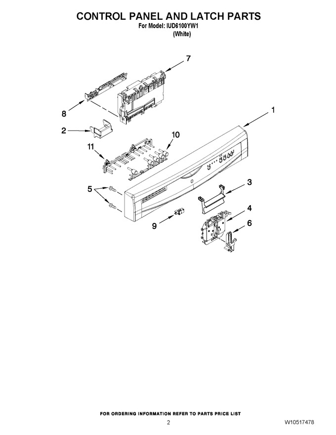 Diagram for IUD6100YW1