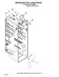 Diagram for 02 - Refrigerator Liner Parts