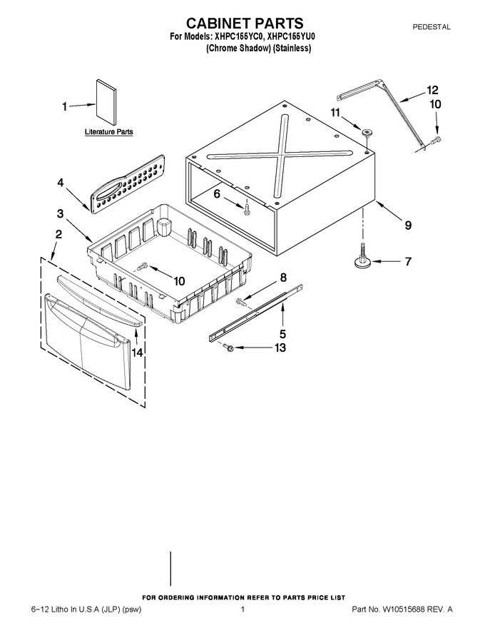 Diagram for XHPC155YU0