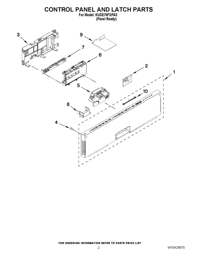 Diagram for KUDE70FXPA3