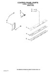 Diagram for 05 - Control Panel Parts