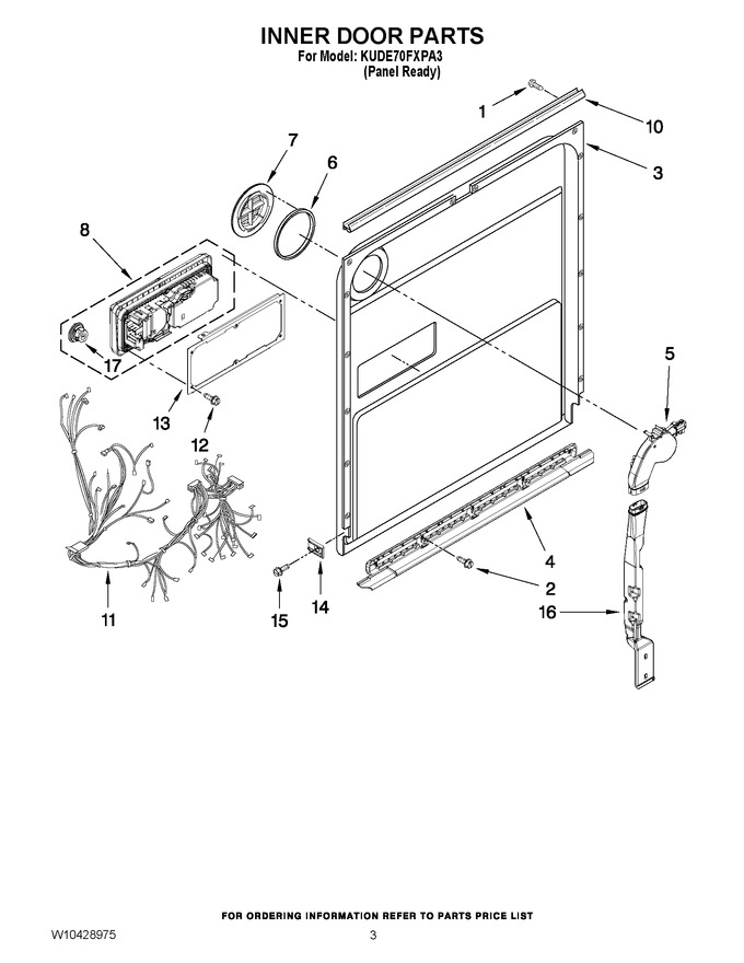 Diagram for KUDE70FXPA3