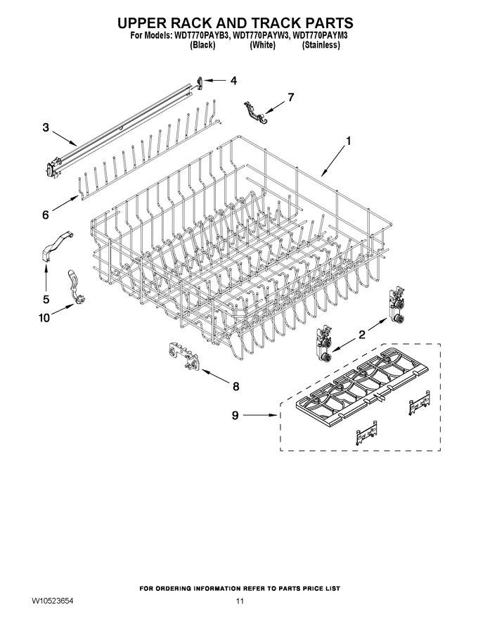 Diagram for WDT770PAYM3