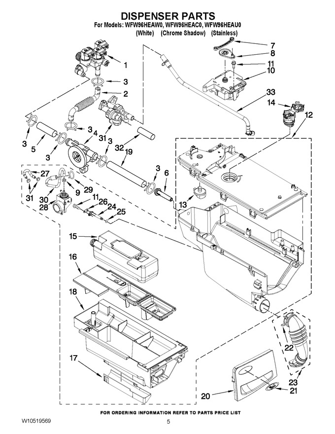 Diagram for WFW96HEAC0